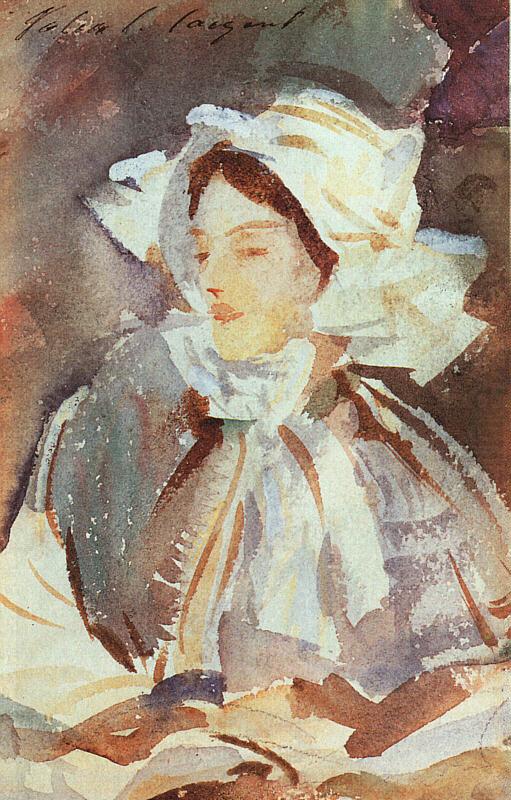 John Singer Sargent Lady in a Bonnet china oil painting image